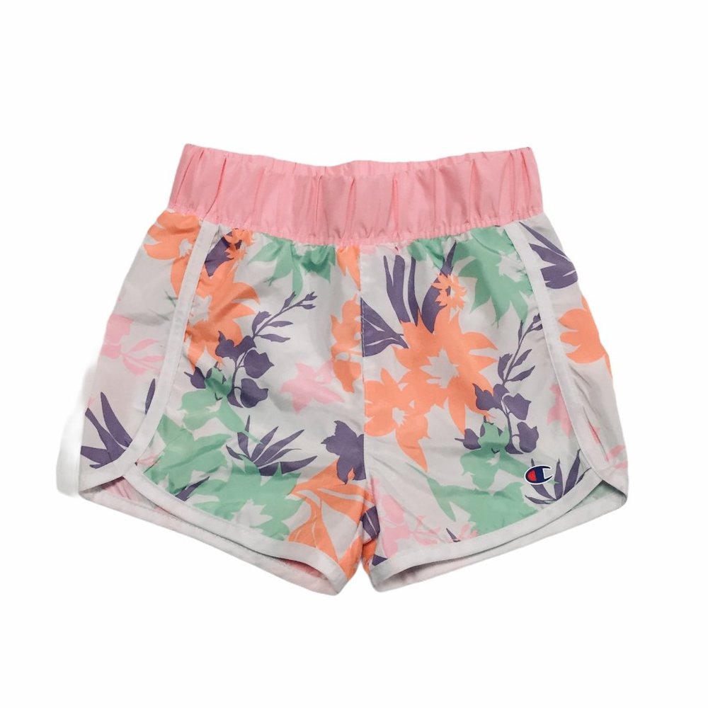 Champion | Toddler Girls Floral-Print Shor…